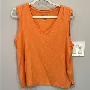 Rachel Vibrant Orange Tank Top